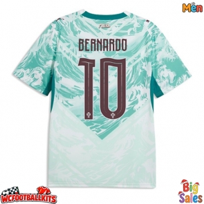 Portugal Bernardo Silva #10 Replica Away Stadium Shirt World Cup 2026 Short Sleeve